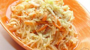 Кабачки по-корейски с овощами