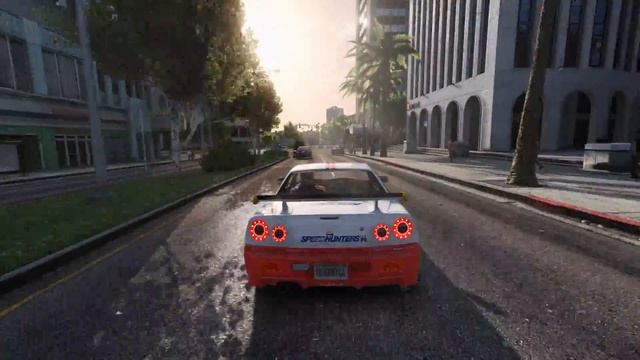 GTA 6 Graphics -  REDUX 1.6 - MVGA - Skyline GT-R R34! Realistic Graphic MOD PC - 1080p 60 FPS!