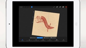 Как  нарисовать ЗМЕЮ в  Procreate ДВА способа