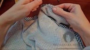 Корректировка рукава в джемпере