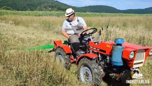 TZ-4K-14 s rotační bubnovou sekačkou AgriLine 100