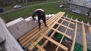 ФРОНТОН!С чего начать!Как класть!Шаблон для фронтона!