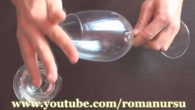 Опыт   правда о поющем бокале ! Как это работает   How to make a singing glass  Experiment