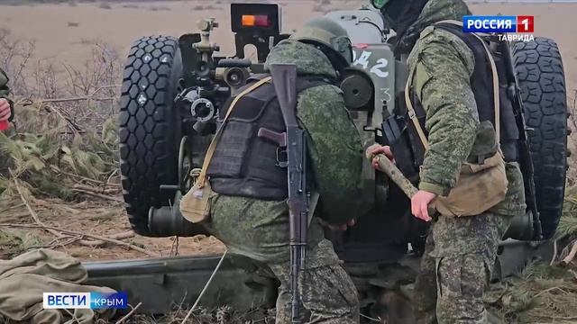 Эшелонированную систему обороны развернули на побережье Крыма