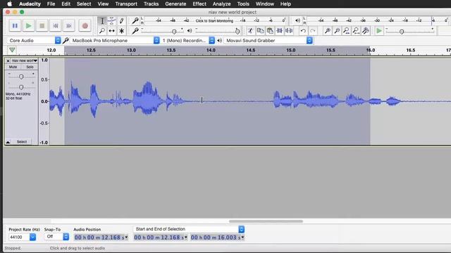 TREM3782 F2020 - Week 1 - PART 3 (Audacity Tut Pt 2) смотреть онлайн