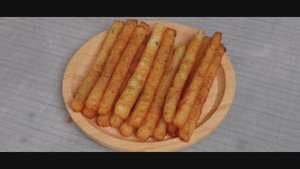 крутые хрустящие картофельные палочки! идеально под вечерний фильм! #рецепт #палочки #подсериал