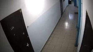 Видеонаблюдение в подъезде  Дверь Часть 3