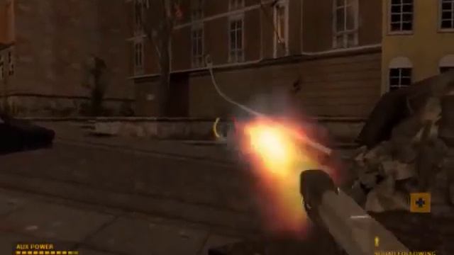 Lets Play Half Life 2 Ep 1 Part 11 - Barney!