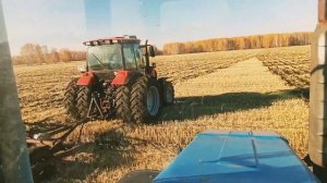 МТЗ 1221.2 МТЗ 1523.3 закончили пахоту зяби)))2022