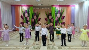 8 марта "Волшебный колокольчик" средняя группа 2025 г.