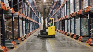Работа на ричтраке Hyster.