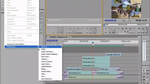 Setting the preferences in Adobe Premiere Pro 2.0.mov смотреть онлайн