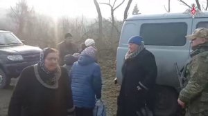 Минобороны России показало кадры эвакуации мирных жителей из населённых пунктов Суджанского района🙏