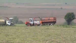 Заготовка сенажа 2009.Video