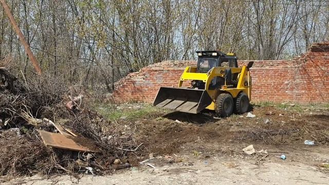 Ликвидация несанкционированной свалки. Ул. Почтовая/Мичурина смотреть онлайн