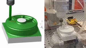 Демонстрация работы CAD/CAM системы SprutCAM Robot