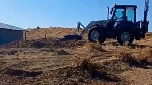 Terex TLB 990 Bekoloder Çalışın Ustamız Yol Yapım Çalışması Yapıyor