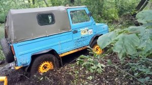 Луаз тестим лебедку warn 4000