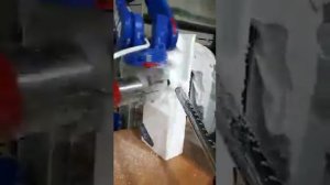 ООО МиР. Фрезеровка роботом Yaskawa Motoman + PowerMill. Марио (чистовой проход)