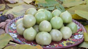 Зелёные помидоры солёные