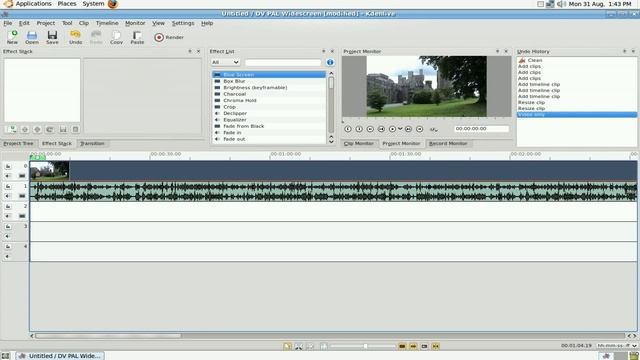 Removing & adding audio to a video clip - Kdenlive смотреть онлайн