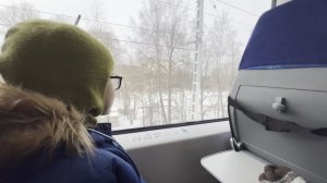 Финляндский - Удельная на ласточке, 16.03.25