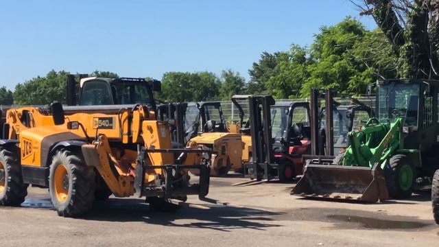 JCB 540-140 2009 Avancement смотреть онлайн