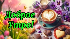 Доброе Утро. Хорошего тебе дня, весеннего настроения!