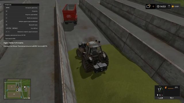 Farming Simulator 17 - ч. 19 Заготовка силоса смотреть онлайн