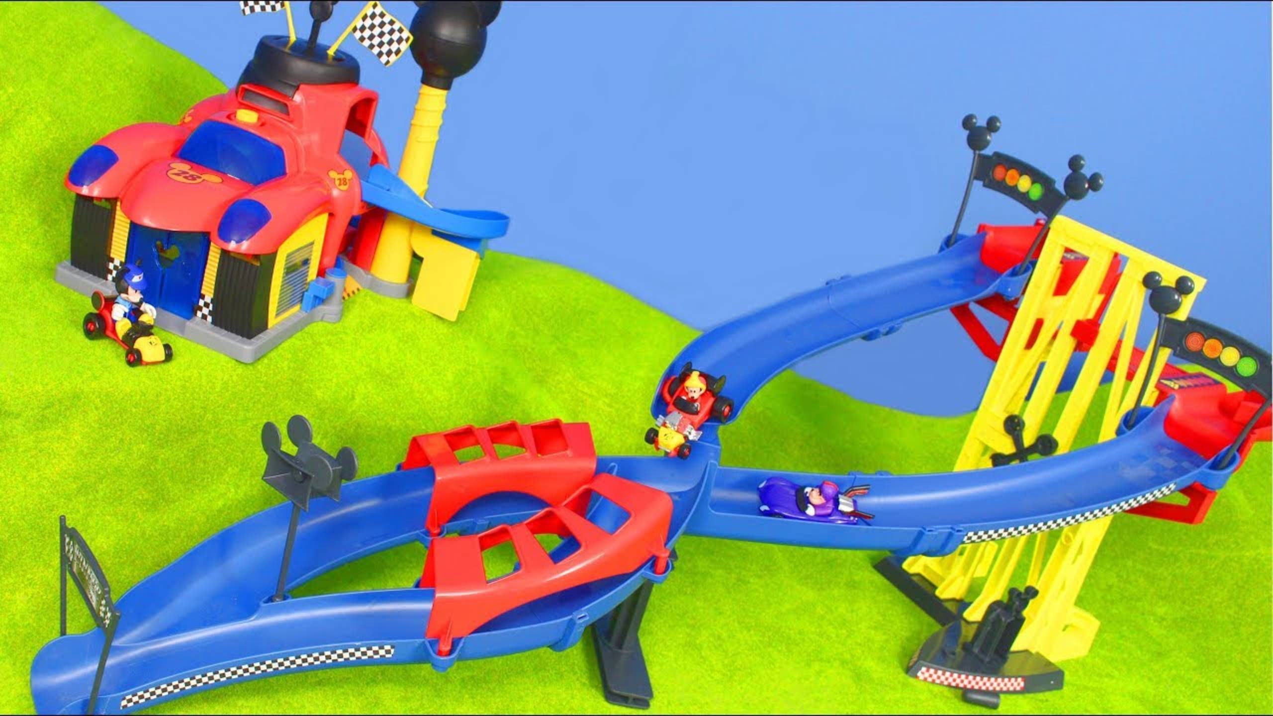 MICKY MAUS Wunderhaus Roadster Racers Spielzeugautos für Kinder