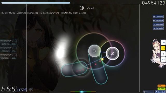 osu! PROMISiNG by Sakura Yuno (99.44%) 4.76★ 1088x S смотреть онлайн