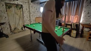 Третья партия турнира В Воскресенье..Стол 6 футов..Бильярд дома..
