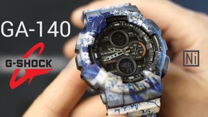 G-Shock | Большой обзор | GA-140 | GA-100 | GA-110 | Популярнейший кварцевый хронограф