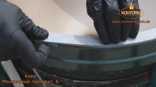 Voilok installing a new big green egg gasket смотреть онлайн