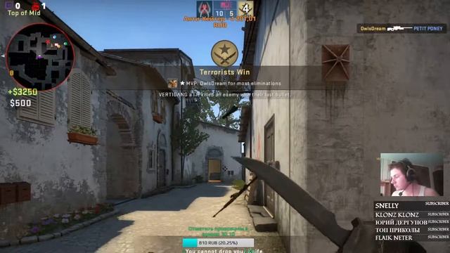 Стрим CS:GO, ранк беркут ,смотри и учись) (Играю с донатерами) смотреть онлайн