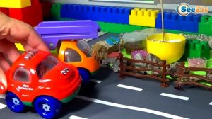 Мультик для мальчиков про Кран и Грузовик Мультфильмы про машинки Развивающие видео