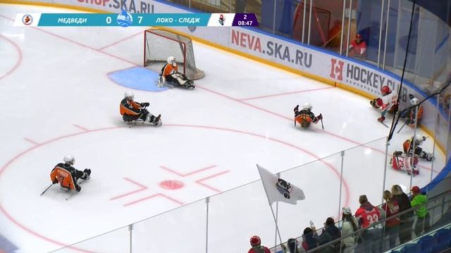 Хоккейный турнир "Белые ночи 2022". Дивизион Следж-хоккей. Медведи - Локо-следж смотреть онлайн