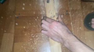 Сверление деревяшки перьевым сверлом 20 мм. Дрель Oasis DU-60 Eco