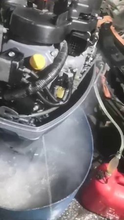 Ямаха F25 4ре такта работа мотора