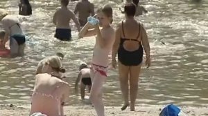 Проверка пляжа в парке Мира в Вологде