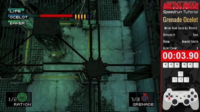 Metal Gear Solid Speedrun - Ocelot - PC IL Easy - 8.93 смотреть онлайн