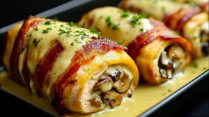 Курица ! Хрустящие куриные рулеты — готова есть их каждый день! Идеальный ужин для всей семьи!