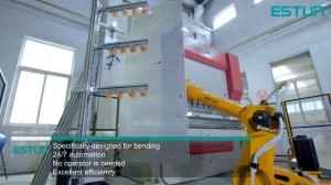 Автоматизация гибки роботами ESTUN