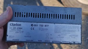 Ремонт блока питания камер крана Kato Clarion EA-1246A