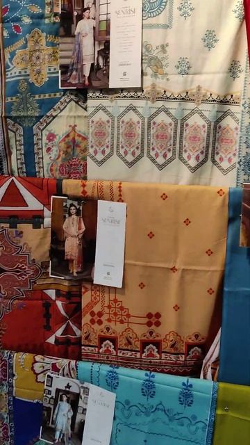 Sunrise by Gulljee lawn 3pc Golden lining Duppata wholesale price Whatsapp 03176425249