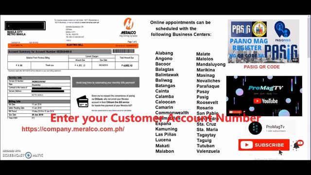 Meralco Online Booking | How To Get An Appointment | Tagalog With English Caption (Step by Step) смотреть онлайн