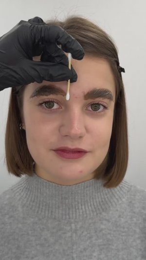 Оформление бровей в натуральной технике! Простыми словами за 5 минут