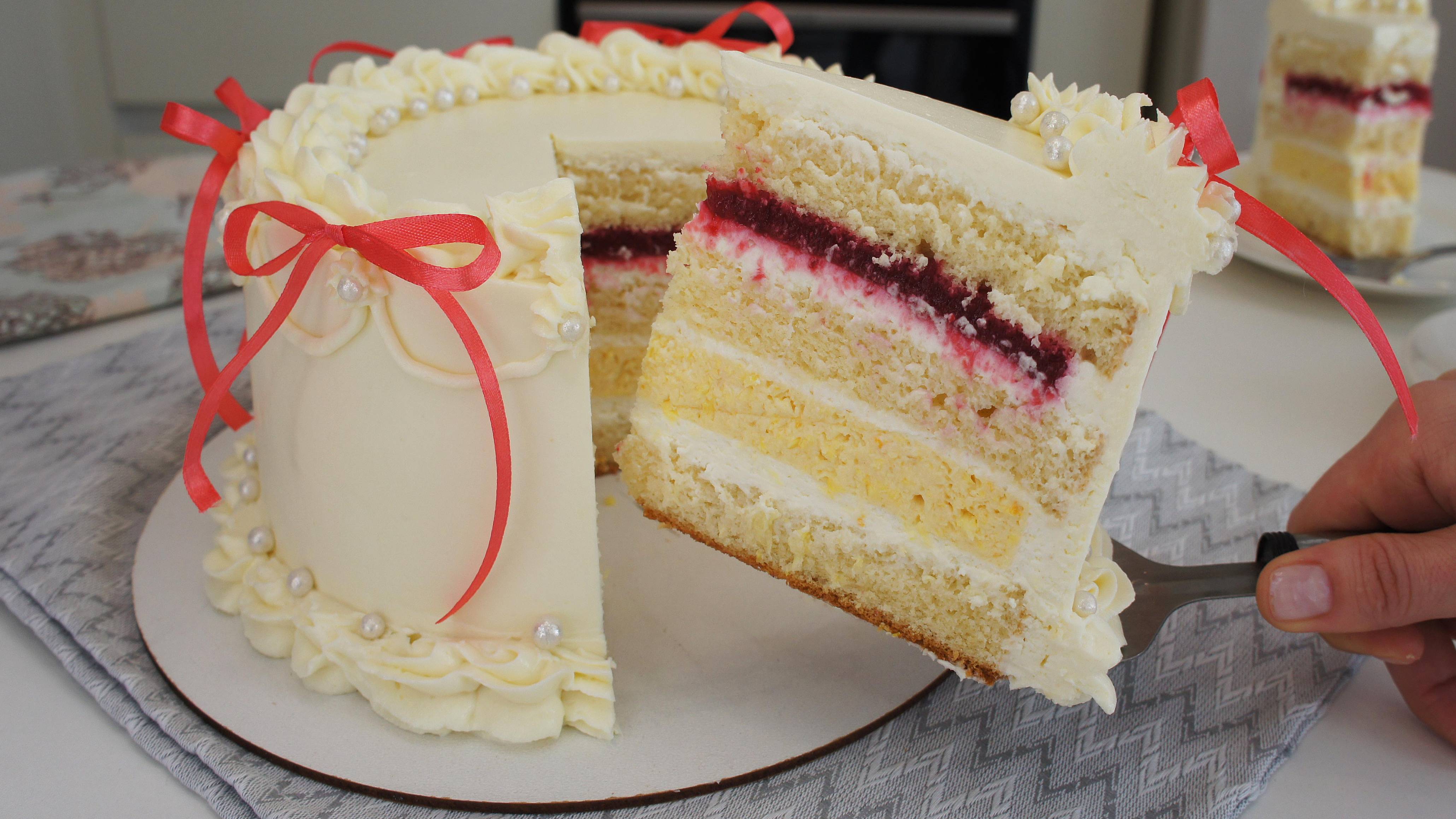 НЕВЕРОЯТНЫЙ БИСКВИТНЫЙ ТОРТ "КЛЮКВА-АПЕЛЬСИН" АВТОРСКИЙ рецепт| ТОРТ С МУССОВОЙ ПРОСЛОЙКОЙ рецепт