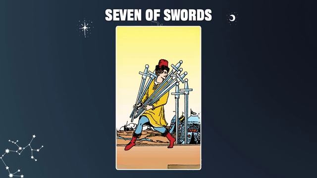 Knight of Cups & Seven of Swords 💡TAROT CARD COMBINATION AND MEANING