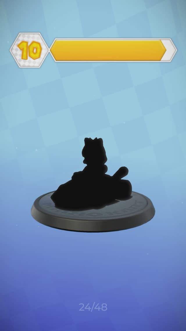 Угадай персонажа Mario Kart 8 Deluxe по силуэту. 24/48. смотреть онлайн